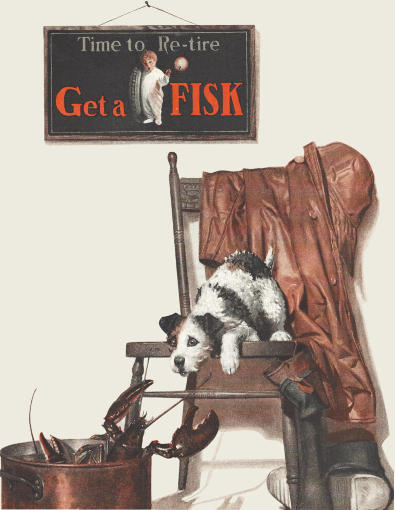 vintage fisk tire ad