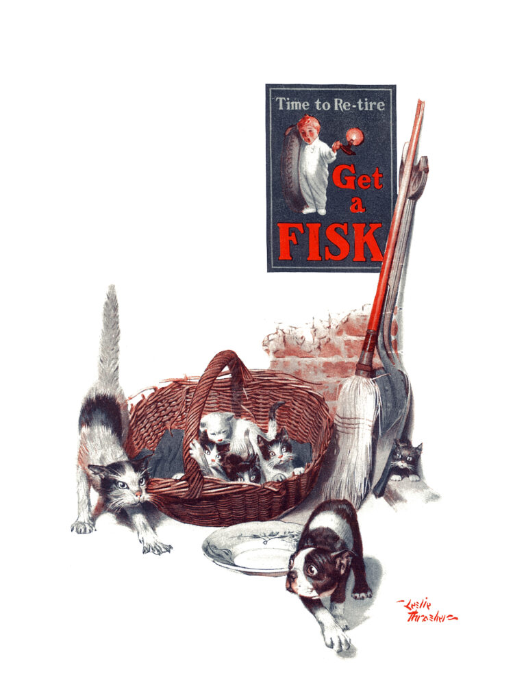 vintage fisk tire ad
